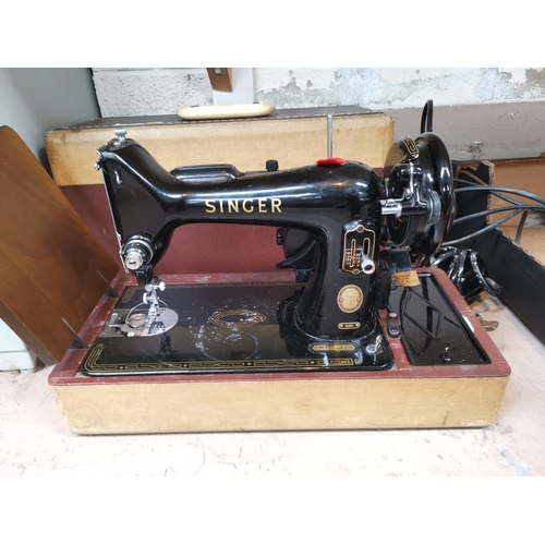370 - A Singer sewing machine 99K EM748325