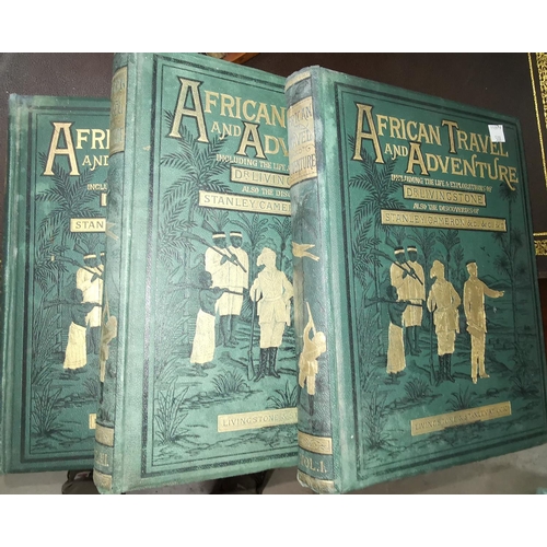 508 - African Travel and Adventure, 3 vols, John S Roberts