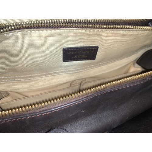719 - 4 handbags, all used with gilt stamps, buttons & labels 