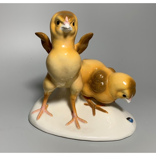 131 - Porcelain Animal Sculpture, 