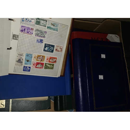 366 - A selection of various stamps in albums etc