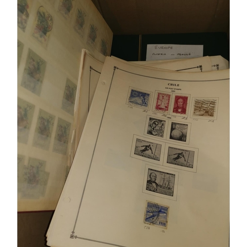 324 - A selection of stock books GB Commonwealth and other stamps