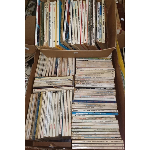 500 - A collection of 1960's/70's Sci Fi magazines including Galaxy, If etc