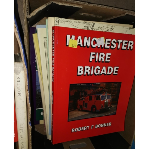 504 - A collection of books on Manchester