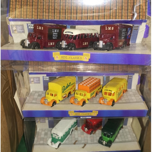 860 - Three originally boxed limited edition display sets  of diecast vehicles L.M.S Collection, The South... 