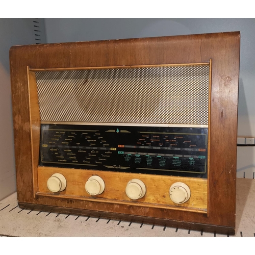 210 - A vintage Bush valve radio