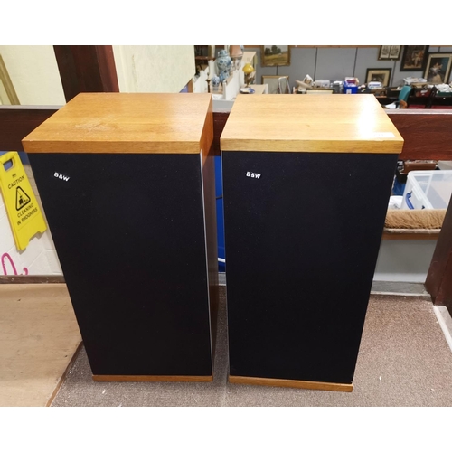 294 - A pair of DM4 speakers by Bowers & Wilkins
