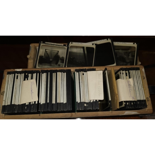 209 - A collection of approx 75 photographic slides of Palestine, c. 1900's, in a Houghton-Butcher case