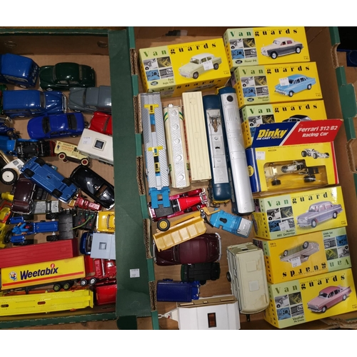 237 - A collection of toy cars including some in boxes