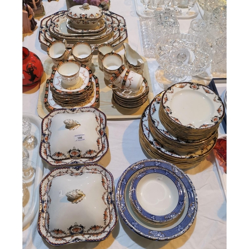 196 - A late 19th century Copeland Spode part dinner service, 