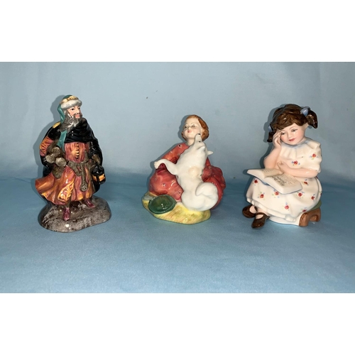 115 - 3 Royal Doulton figures 