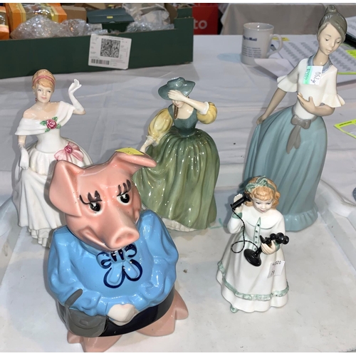 79 - 3 Royal Doulton figures - Buttercup HN2309; Dawn HN3600; Hello Daddy HN3651