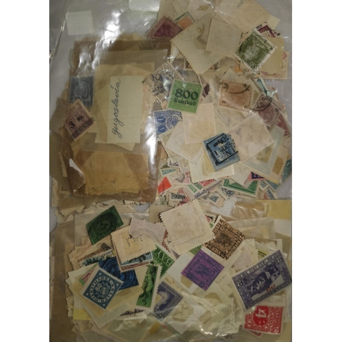 361 - A quantity of unsorted stamps