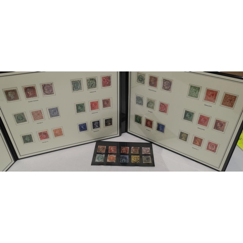 400 - GB: 2 Westminster folders of definitive stamps QV - QEII etc