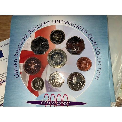 451 - A selection of Royal Mint coin year packs