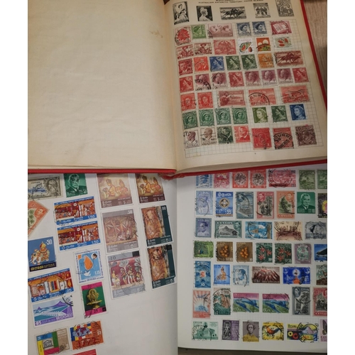 318 - A quantity of stamps in albums