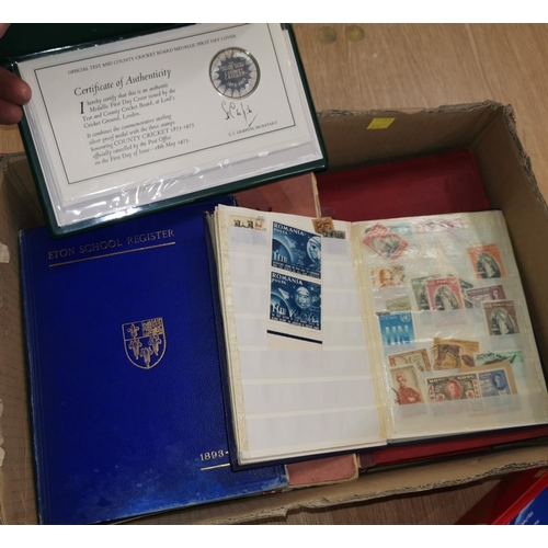 341 - A selection of stamps in albums, loose FDC's etc