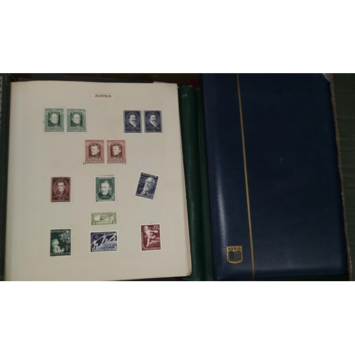 413B - A selection of stamps in albums