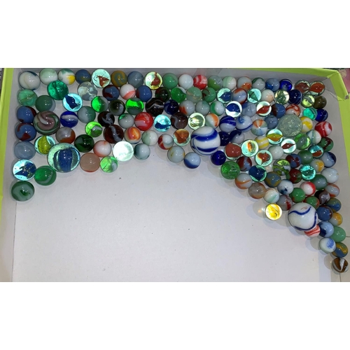 843 - A selection of marbles