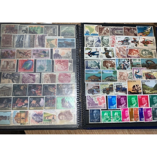 320 - A quantity of stamps in stock books