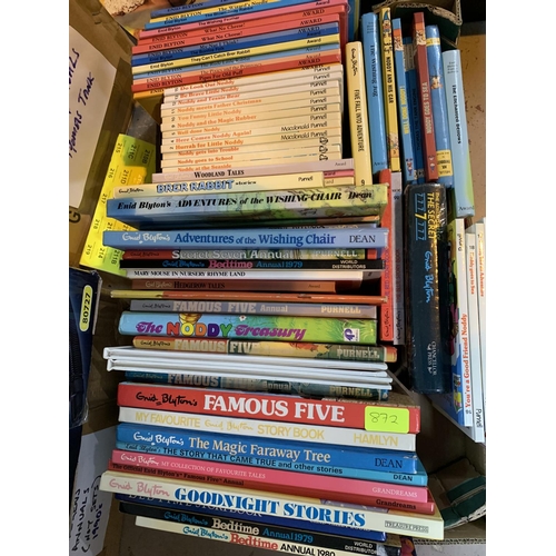 872 - A large selection of various childrens hardback books