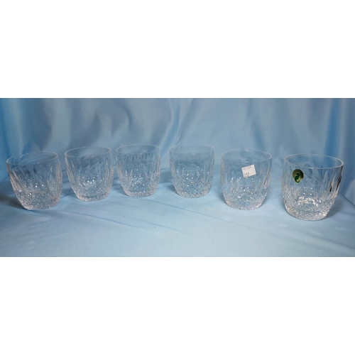 237a - A set of 6 Waterford crystal 