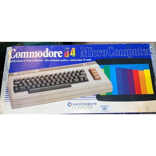 397 - A Commodore 64 computer with accessories