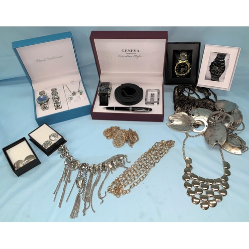 267A - A selection of modern watches and costume jewellery