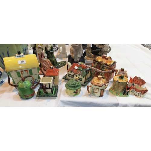 149 - A selection of cottage pottery