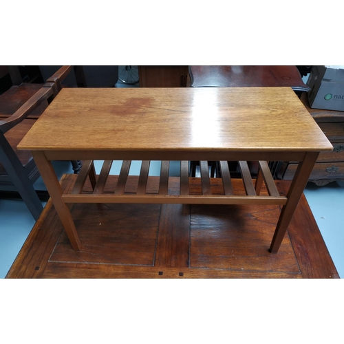 691 - A 1960’s teak coffee table by Herbert Elliott