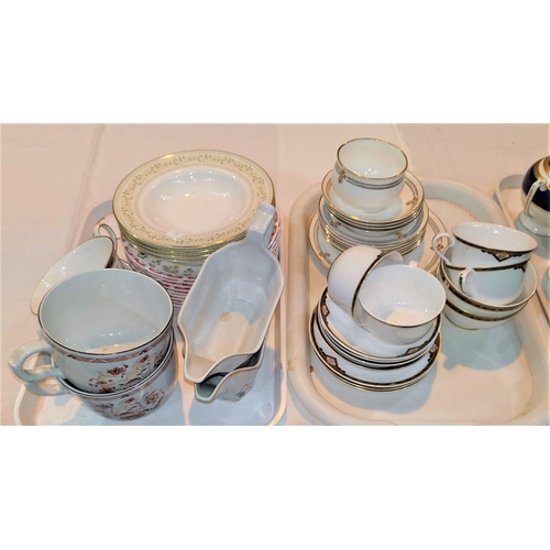 292 - A selection of decorative dining and teaware, including Wedgewood, Royal Doulton and Minton