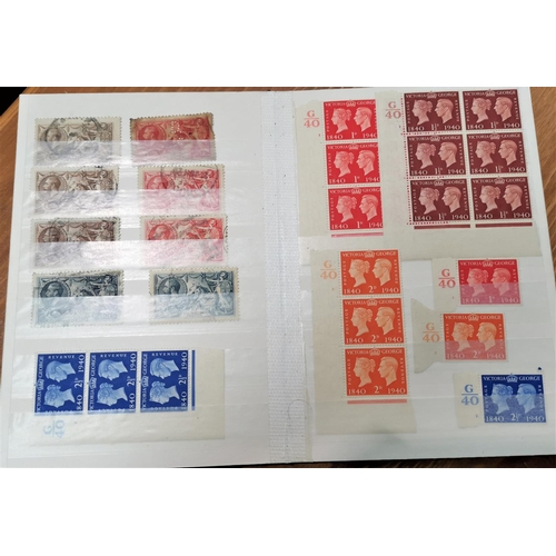 55 - High value stamps:  GV &GVI
