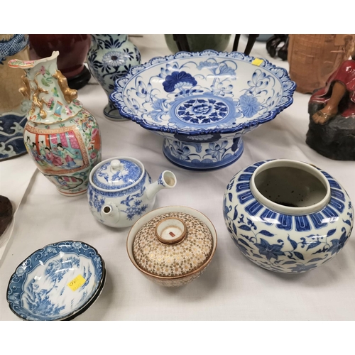 365d - A selection of Chinese ceramics and other ceramics