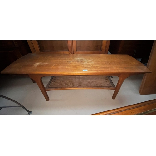 500 - A 1960's teak 2 tier coffee table in the G-Plan style