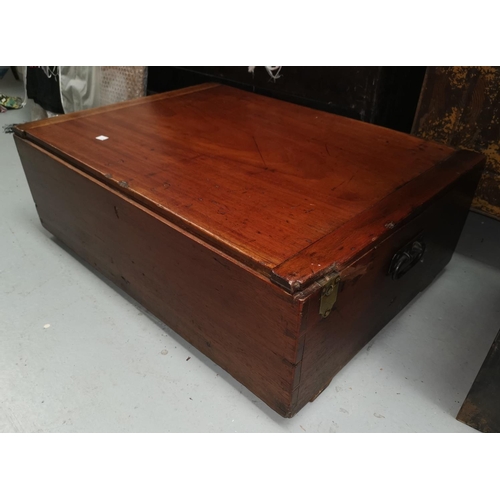 151A - A wooden military ammunition box with
