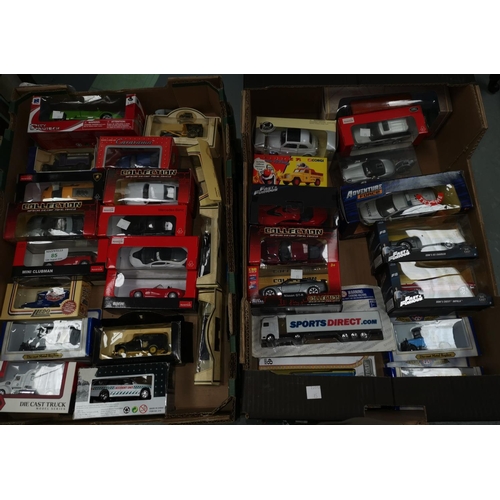 85 - A selection of diecast classic and vintage vehicles; etc., in original boxes