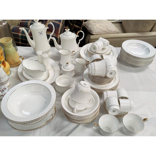 167 - A Royal Worcester Spode dinner and tea service including teapot, coffee pot etc, approx 86 pieces