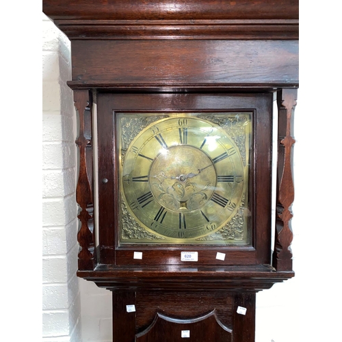 626 - A mid 18th Century Longcase clock by Arch Laurie, the 30 hour movement with 12