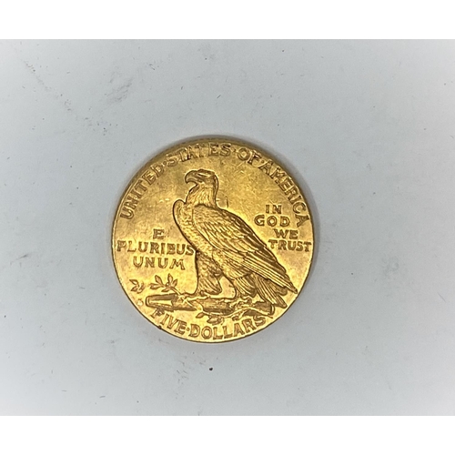 368 - A US 5 dollar piece, 1914