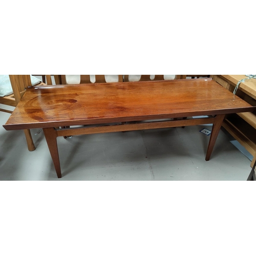 638 - A Danish teak coffee table designed by FINN JUHL for France & Son, 146 x 5 cm