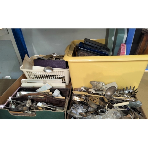 63 - A large quantity of EPNS and other cutlery