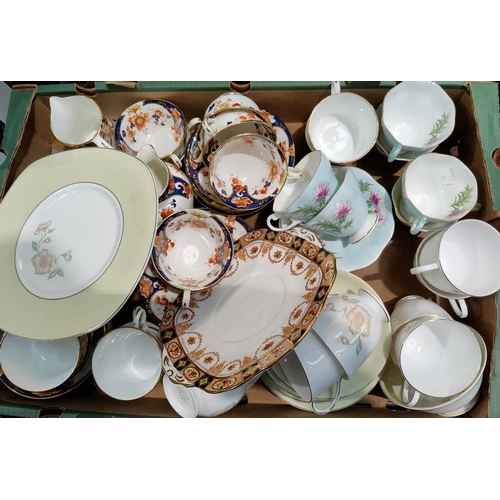 46 - A selection of bone china tea sets
