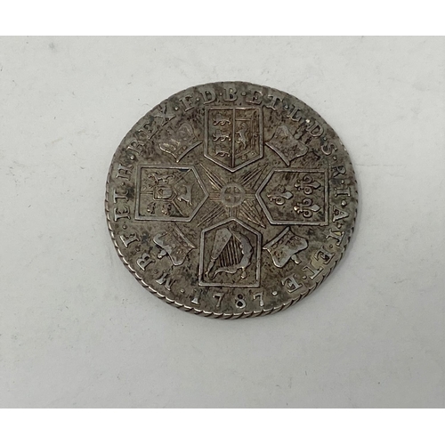 44 - A GIII shilling 1787