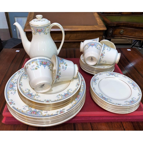 202 - A Royal Doulton Juliet tea and dinner service