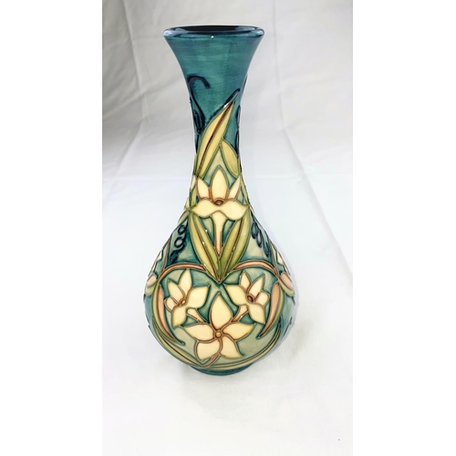 15 - A Moorcroft baluster vase decorated in the 