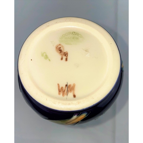 16 - A Moorcroft vase of waisted form decorated in the 