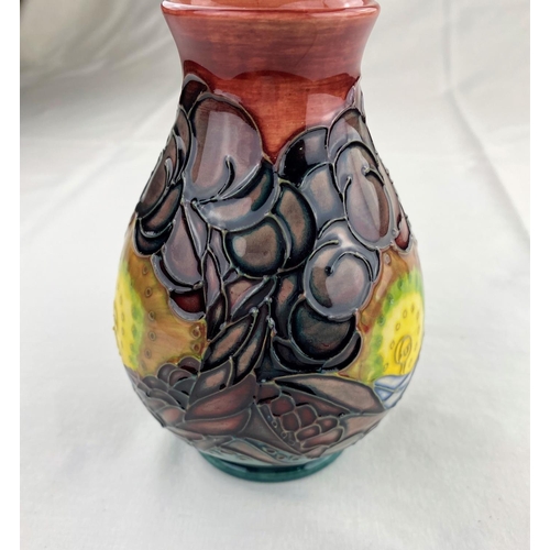22 - A Moorcroft baluster vase decorated in the 