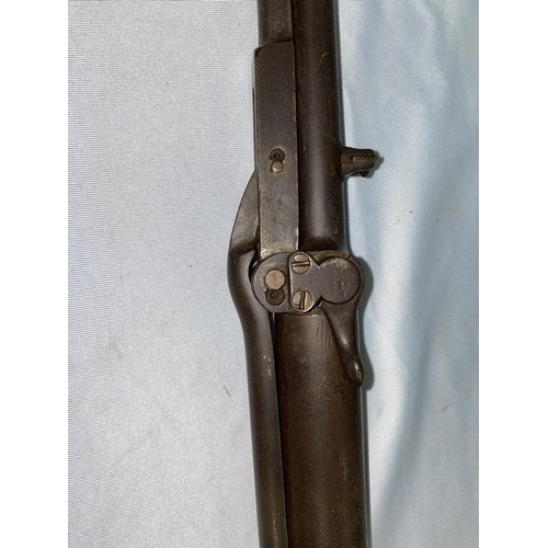 386 - A BSA  lever action air rifle  stamped No 22269