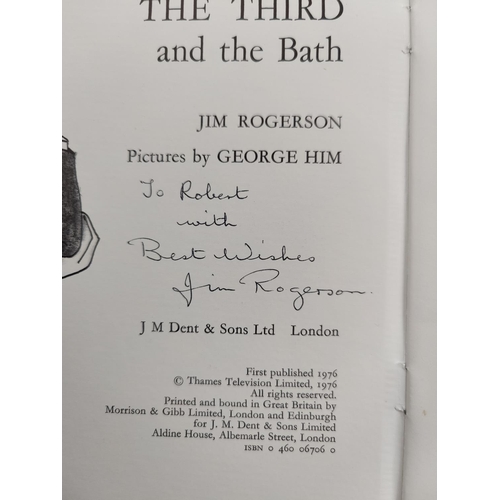 256 - KING WILBUR the THIRD, Jim Rogerson, 4 1st editions signed by the author, 2 Madonna books