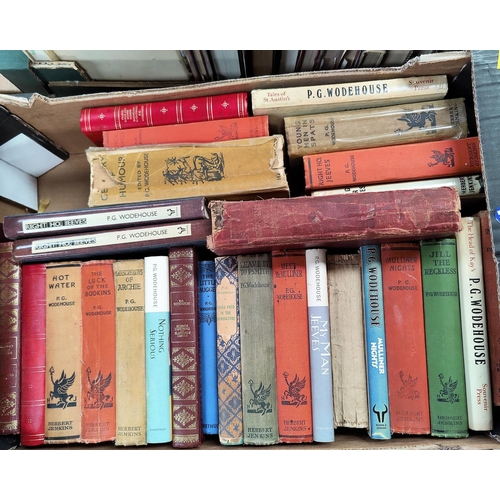 267 - A selection of P.G. Woodehouse hard backed books, mainly Herbert Jenkins publisher